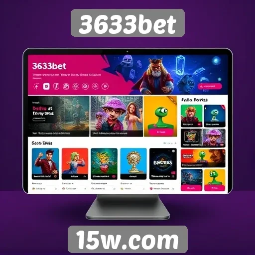 Avaliação da interface do usuário do site 3633bet